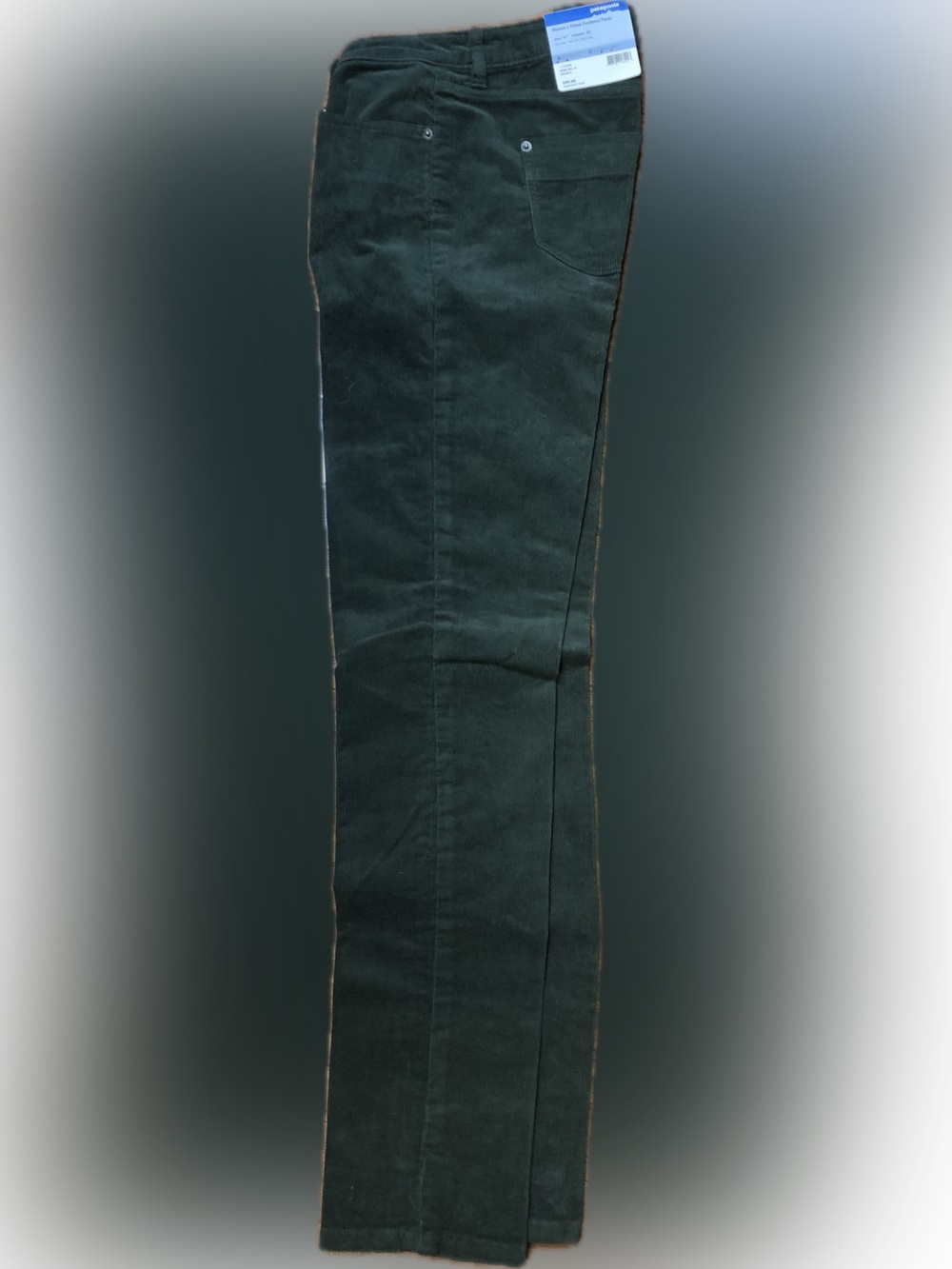 Patagonia Women's Dark Green Skinny Corduroy Pants